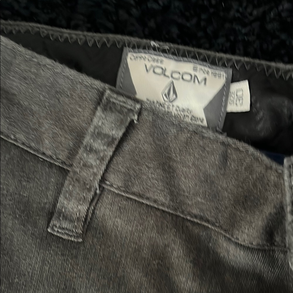 Volcom Gray Shorts Classic Style Comfortable Fit